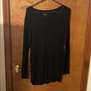 Long sleeve Black top